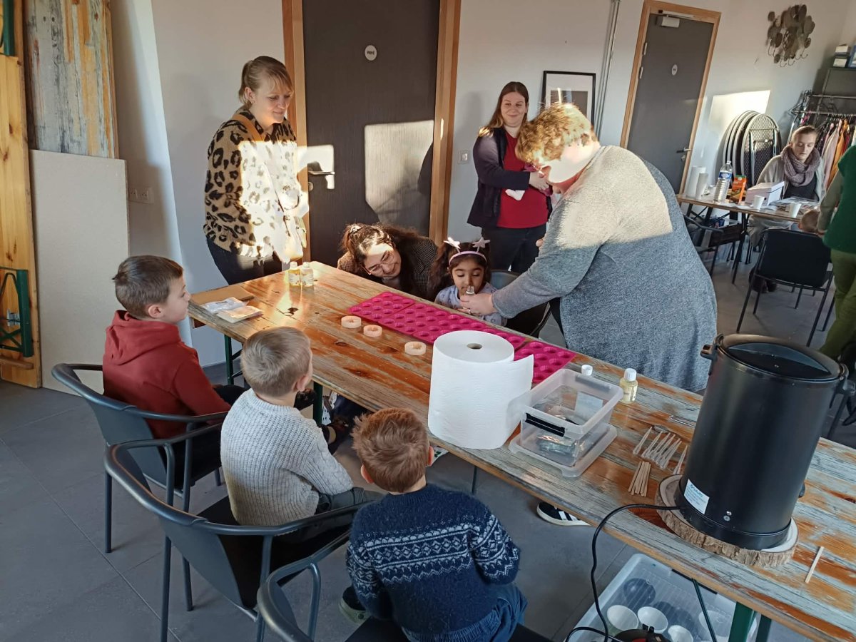Atelier création de bougies